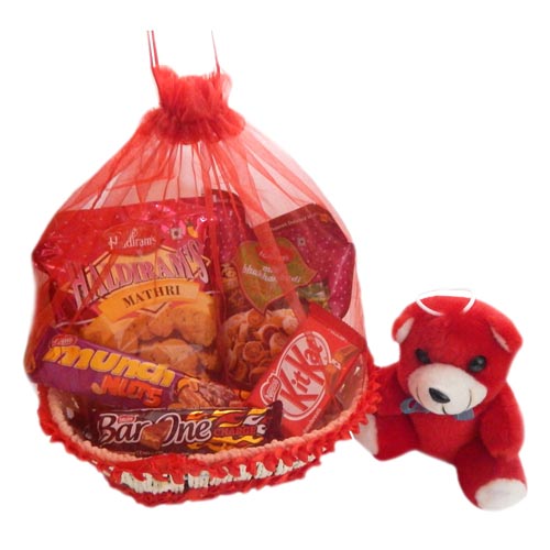 teddy bear hamper gift